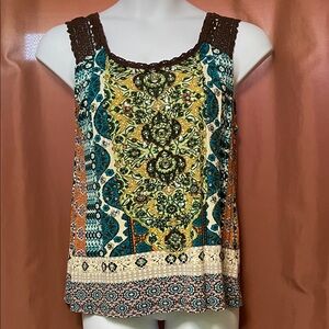 Bila Colorful Bohemian Tank Top